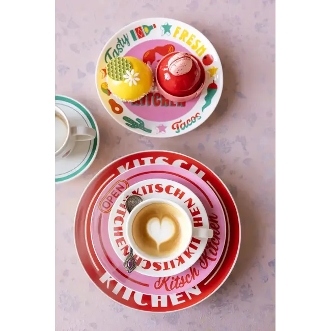 Kitsch Kitchen - Bord El Restaurante El Signor - 21 cm