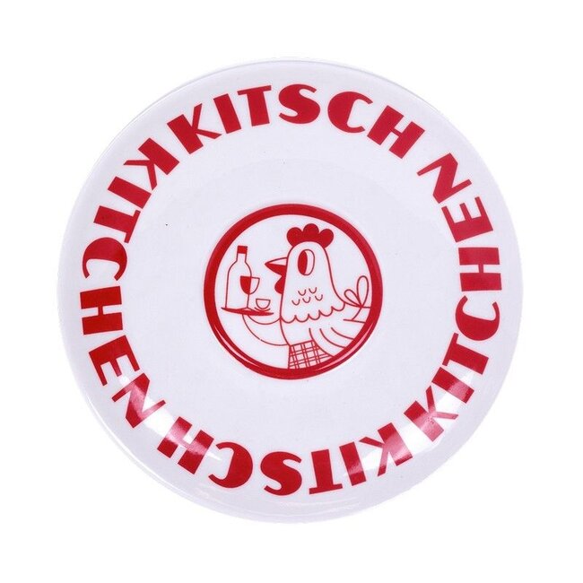 Kitsch Kitchen - Teller El Restaurante El Camarero - 26 cm