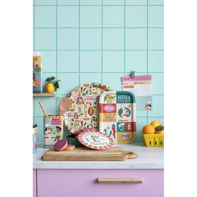 Kitsch Kitchen - Boîte de Rangement El Restaurante Yummy - avec couvercle