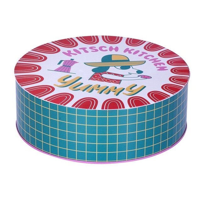 Kitsch Kitchen Storage Tin El Restaurante Yummy