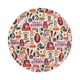 Kitsch Kitchen Tray El Restaurante Mexican Summer
