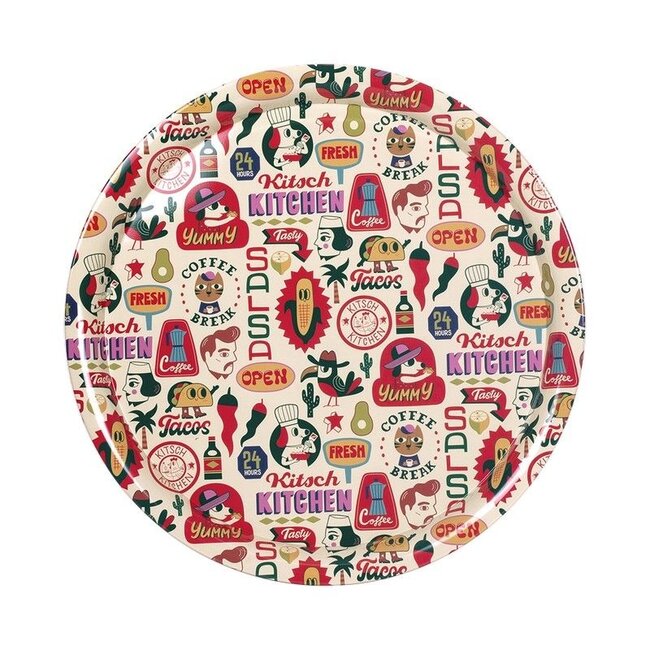 Kitsch Kitchen - Dienblad - Plateau El Restaurante Mexican Summer