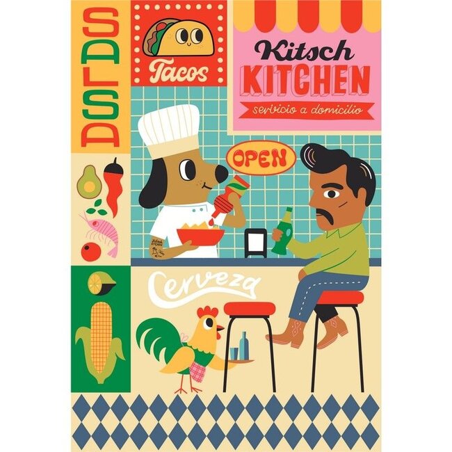 Kitsch Kitchen - Torchon de Cuisine El Restaurante El Chef