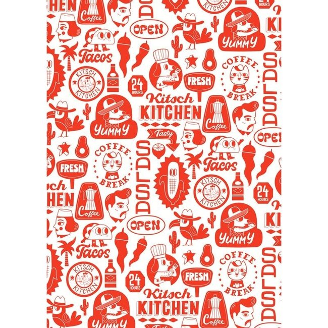 Kitsch Kitchen – Geschirrtuch El Restaurante Mexican Summer