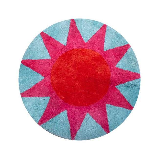 Kitsch Kitchen - Badmat Soleil - blauw