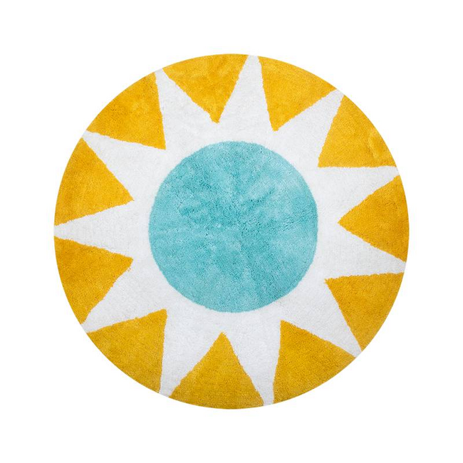 Bath Mat Soleil - yellow