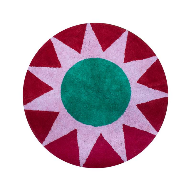 Badmat Soleil - rood