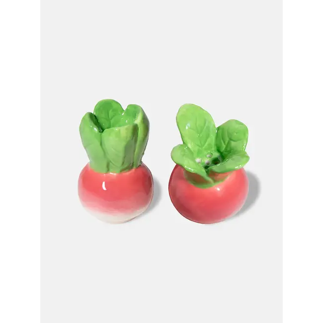 DOIY Salt and Pepper Shaker Radish
