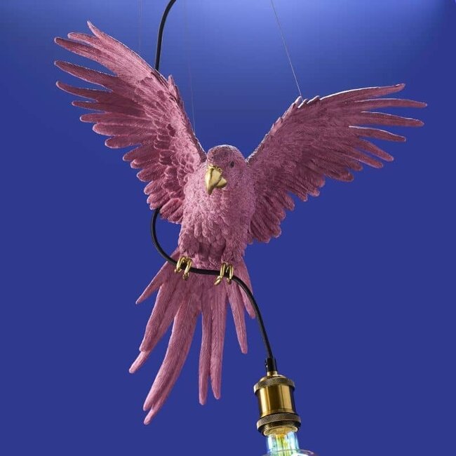 Werns Werner Voß - Ceiling Light - Animal Lamp Parrot - pink