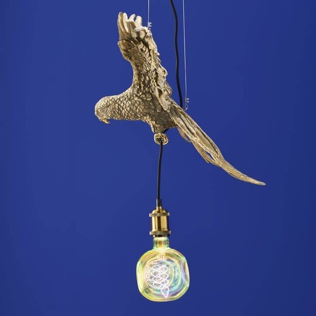 Werner Voß Werns - Ceiling Light - Animal Lamp Parrot - gold