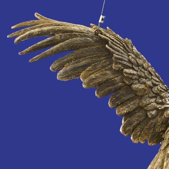 Werner Voß Werns - Hanglamp - Dierenlamp Papegaai - goud