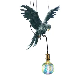 Werns - Werner Voß Hanglamp Papegaai - turquoise