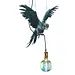 Werns - Werner Voß Ceiling Light Parrot - turquoise