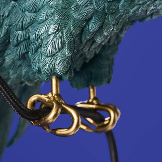 Werner Voß Werns - Ceiling Light - Animal Lamp Parrot - turquoise
