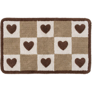Kersten Bath Mat Hearts