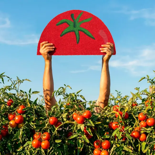 Fisura - Fußmatte Half Moon Tomato