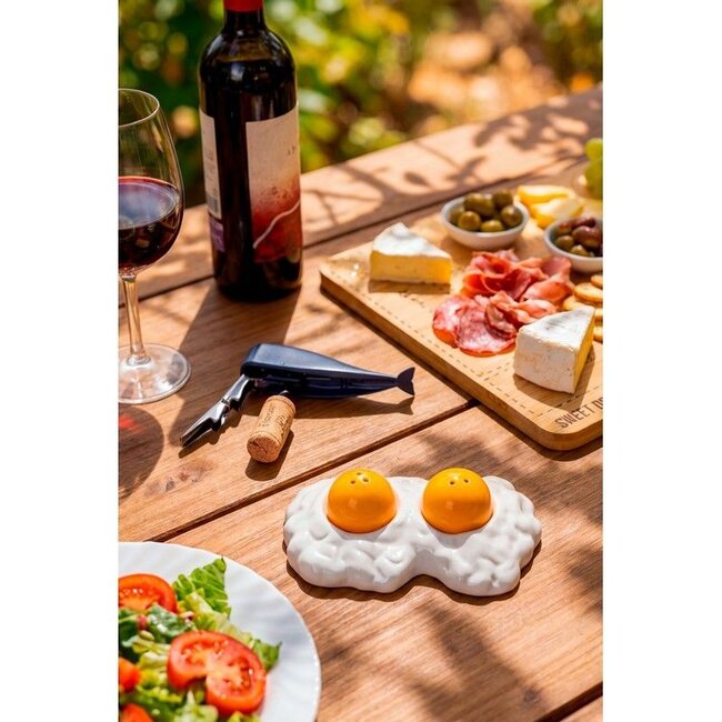Fisura - Salt and Pepper Shaker Double Egg
