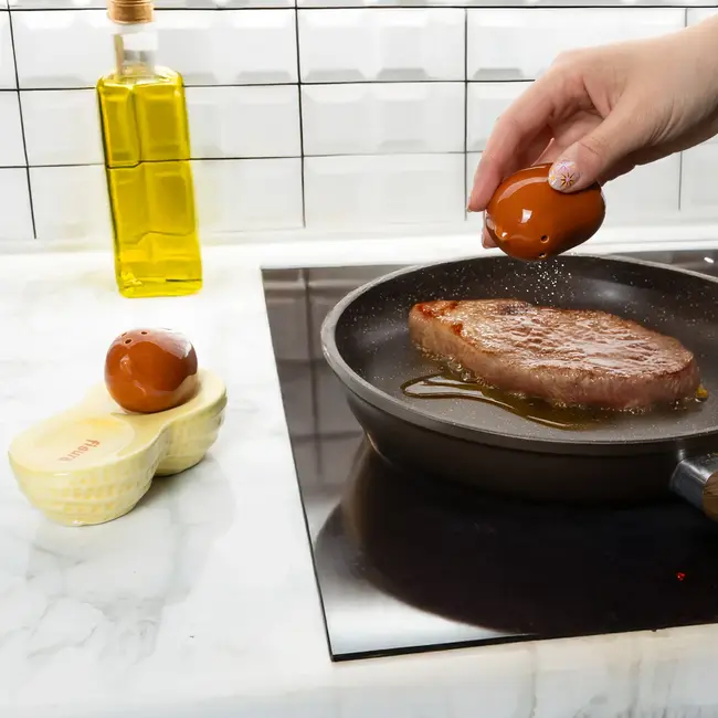 Fisura - Salière et Poivrière Peanut - Cacahuète