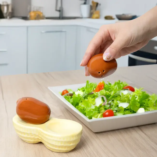 Fisura - Salière et Poivrière Peanut - Cacahuète