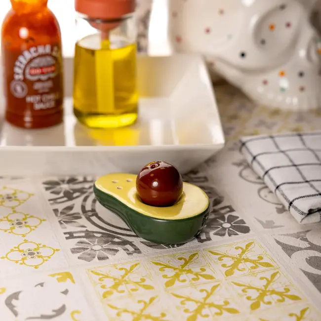 Fisura - Salt and Pepper Shaker Avocado