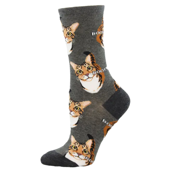 SockSmith - Chaussettes Chat Boop Gris - taille 36-41 (femmes)