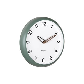 Karlsson Wall Clock Bella - green
