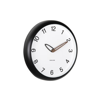 Karlsson Horloge Murale Bella - noir