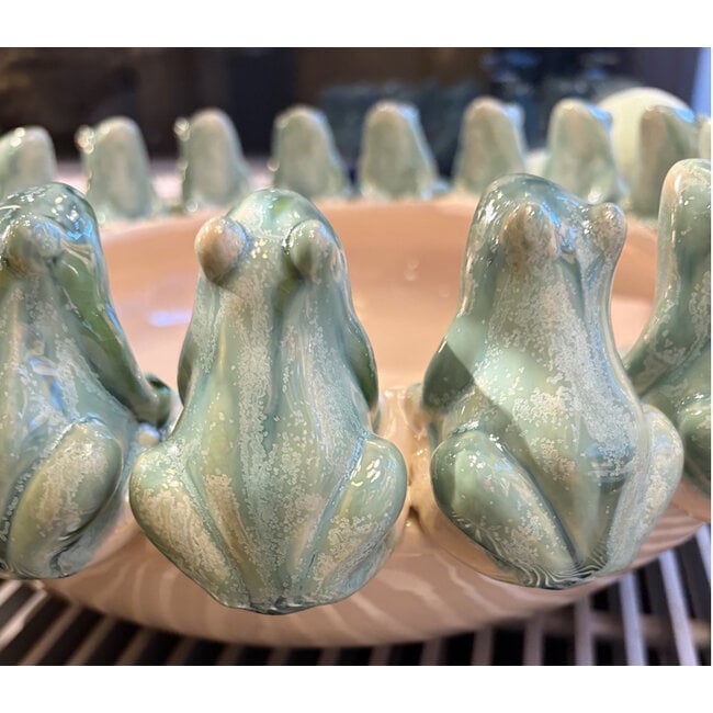 Werner Voß Werns - Bowl with Frogs