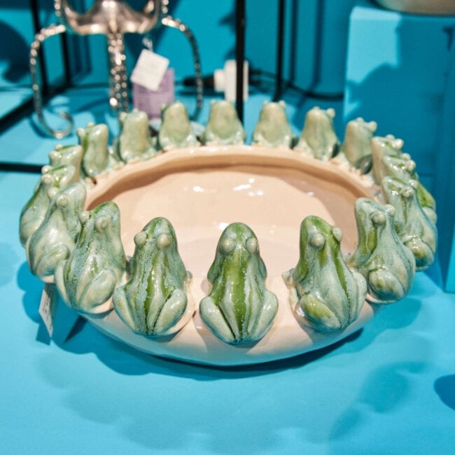 Werner Voß Werns - Bowl with Frogs