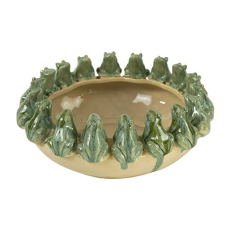 Werns - Werner Voß Schale mit Fröschen