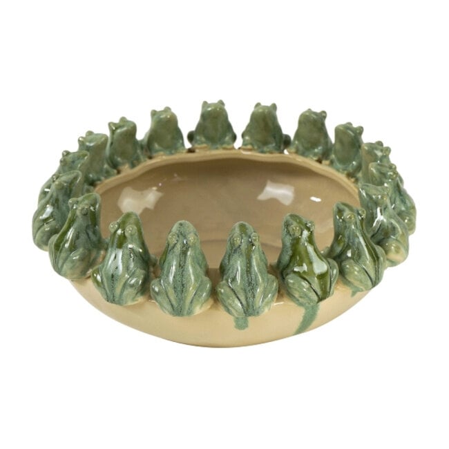 Werner Voß Werns - Bowl with Frogs