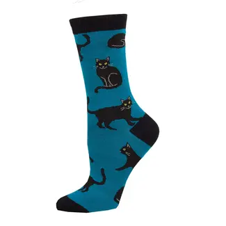 SockSmith Sokken Zwarte Kat - dames