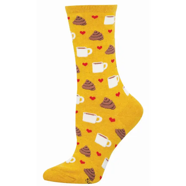SockSmith Sokken Coffee Makes You Poop - dames