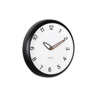 Karlsson Horloge Murale Bella - noir