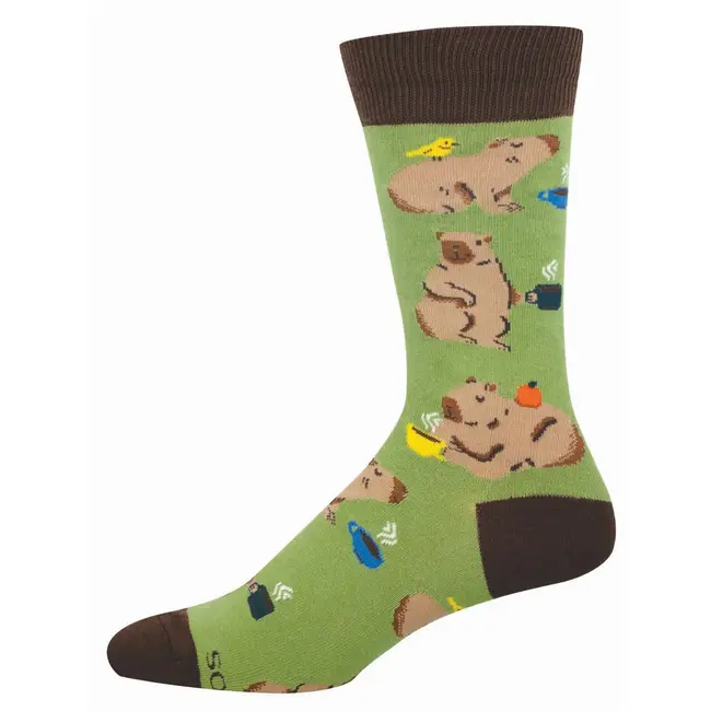 SockSmith - Socken Capybara Café - Größe  40-46 (Herren)