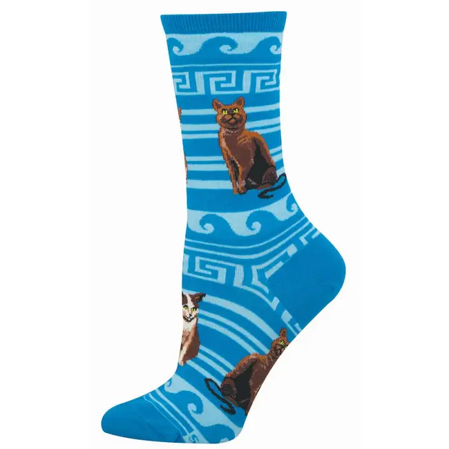 SockSmith Socks Greek Cats - men