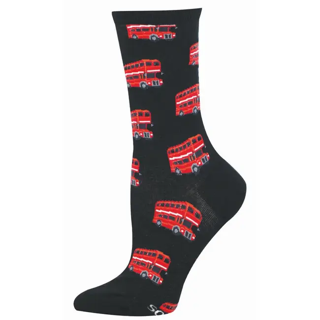 SockSmith - Socken Double Decker Buses - Größe  40-46 (Herren)