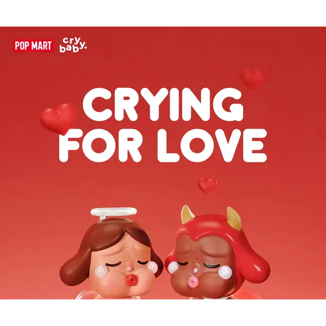Pop Mart - CRYBABY Crying For Love Series