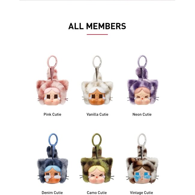 Pop Mart - CRYBABY Wild but Cutie Serie Bag Charm - Plüsch-Anhänger