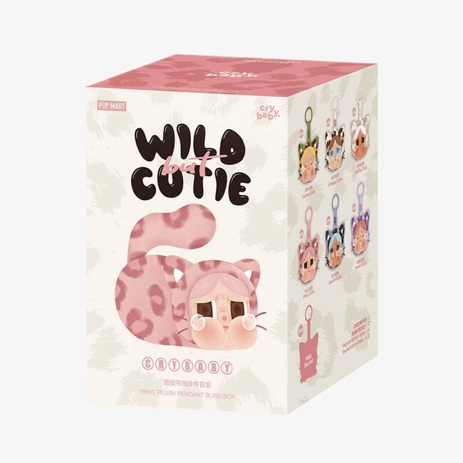 Pop Mart - CRYBABY Wild but Cutie Series Bag Charm - Pluche Hanger