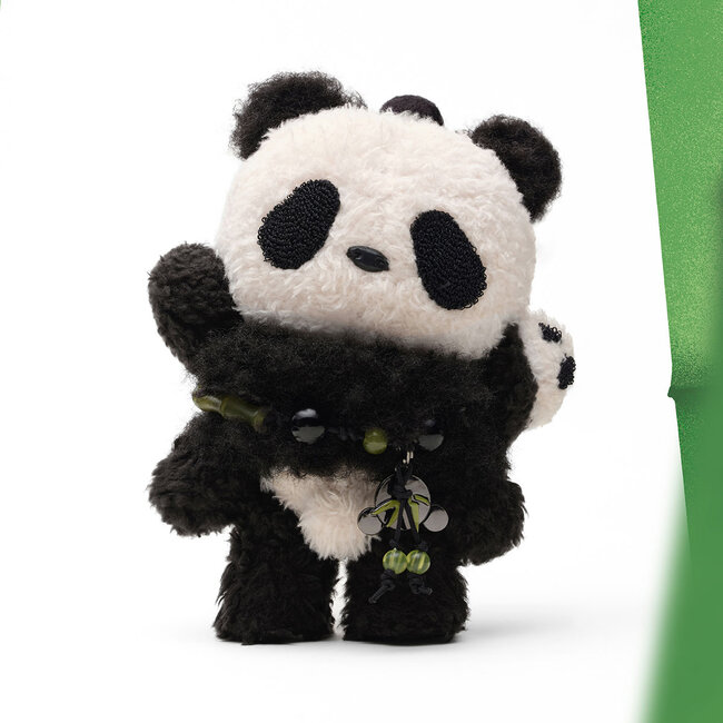 Pop Mart - SKULLPANDA Lazy Panda Bag Charm - Plush Pendant