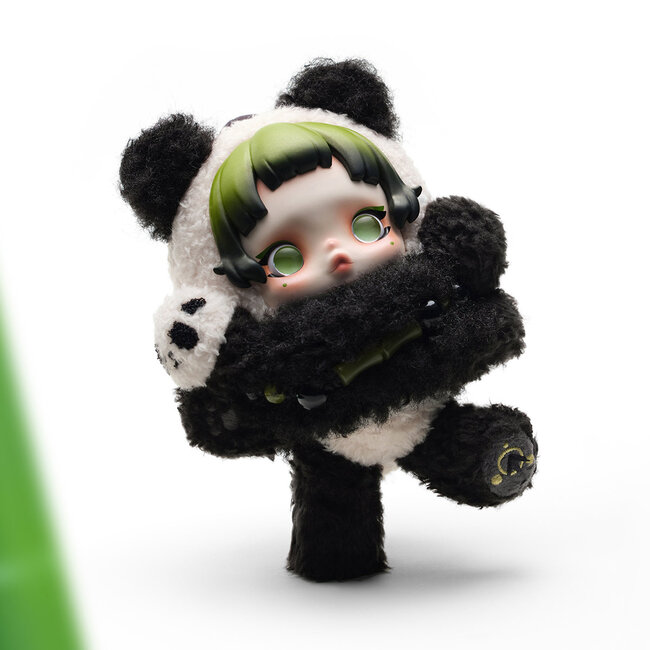 Pop Mart - SKULLPANDA Lazy Panda Bag Charm - Plush Pendant