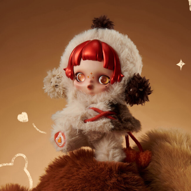 Pop Mart - SKULLPANDA Winter Symphony Series - Pluche Bag Charm