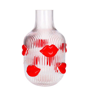 GiftCompany Vase L'amour - H 30 cm - transparent