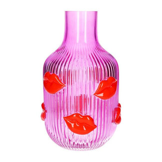 GiftCompany Vase L'amour - H 30 cm - transparent rosa GiftCompany Vase L'amour - H 30 cm - transparent rosa