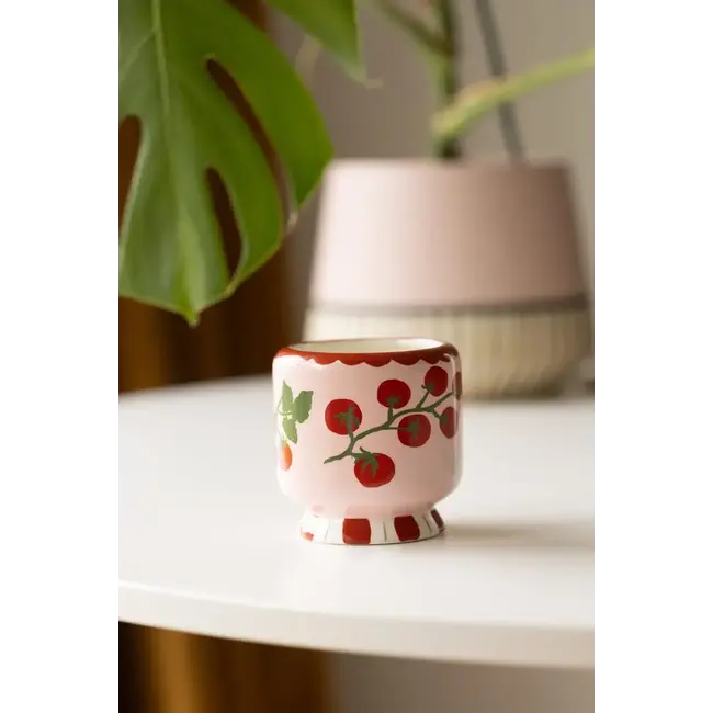 Paddywax - Scented candle A Dopo Tomato Vine - heirloom tomato with notes of lemon & sage - ceramic 227 gr.