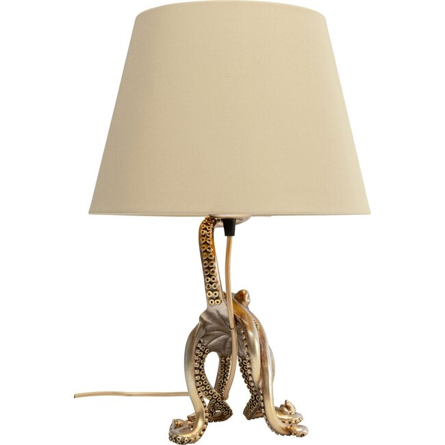 Kare Design - Table lamp - Animal Lamp Octopus with Lampshade