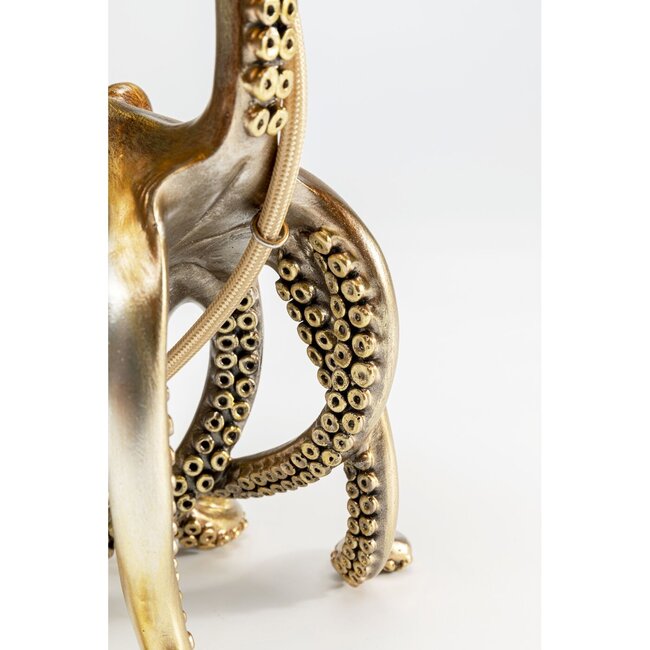 Kare Design - Lampe de Table - Lampe Animale Pieuvre avec Abat-jour