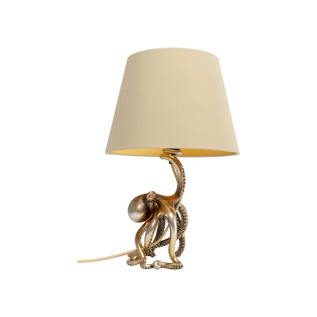 Kare Design - Table lamp - Animal Lamp Octopus with Lampshade