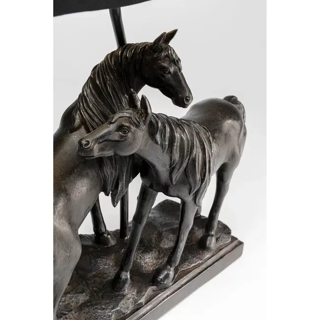 Kare Design - Tafellamp - Dierenlamp Paardenduo
